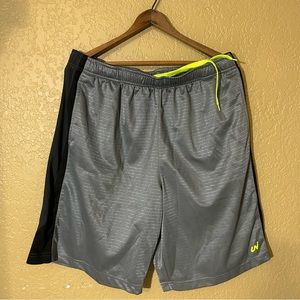 Unipro Metallic Grey Basketball Shorts